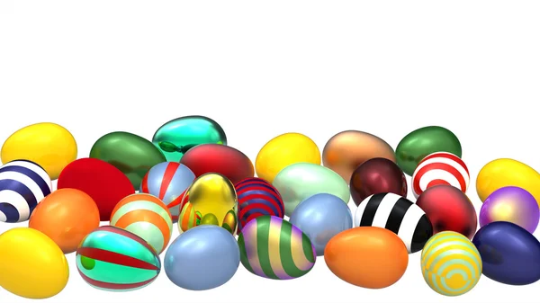 Colored eggs — Stock Photo, Image