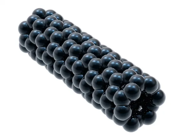 Modello di nanotubo di carbonio — Foto Stock