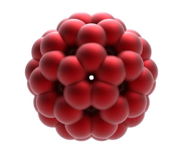 Model of molecule fulleren — Stock Photo, Image