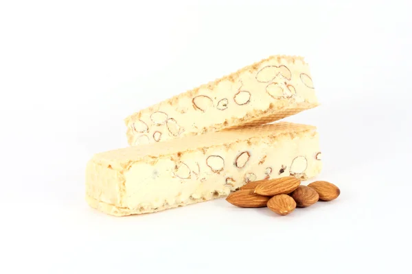 stock image Almond nougat, mandolat