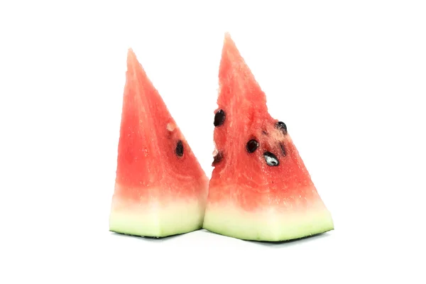 Két darab görögdinnye — Stock Fotó