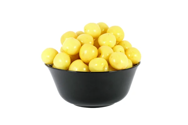 Yellow cherries — Stock Photo, Image