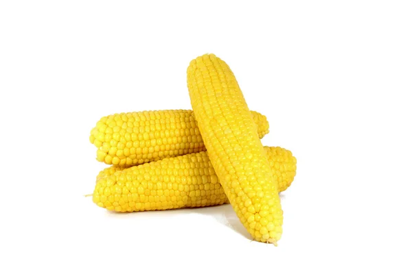 Gekookte maïs maïskolf suikermaïs — Stockfoto