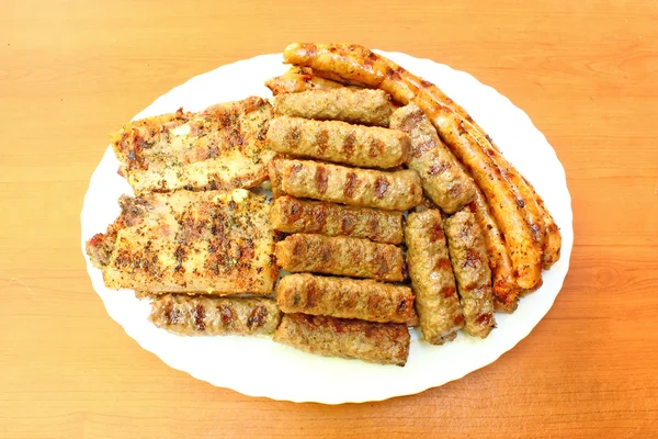 Vlees van de grill — Stockfoto