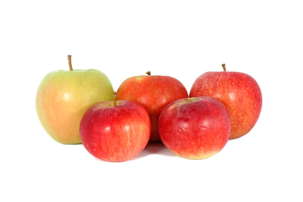 Ώριμα φρέσκα μήλα — Φωτογραφία Αρχείου