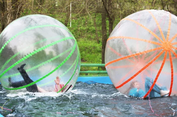 stock image Girls in balls