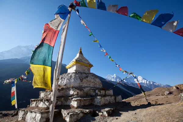 Горы Гималаев — стоковое фото
