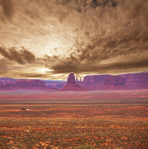 stock image Monument valley