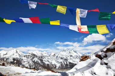 Prayer flags clipart