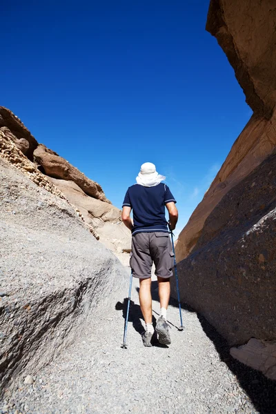 Wandelen in de canyon — Stockfoto