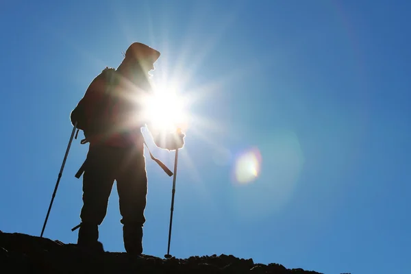 Альпініст — стокове фото