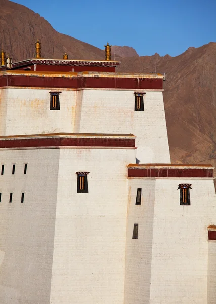Тибетский монастырь — стоковое фото