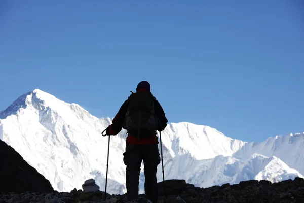Wanderung im Himalaya — Stockfoto