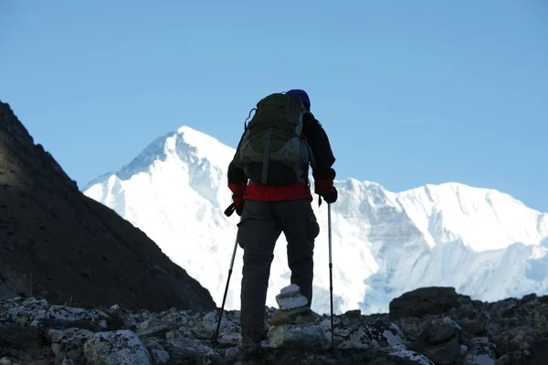 Putování v Himalájích — Stock fotografie