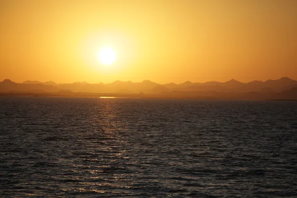A tenger a sunset — Stock Fotó