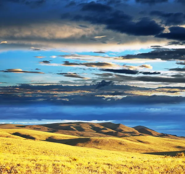 Prairie на світанку — стокове фото