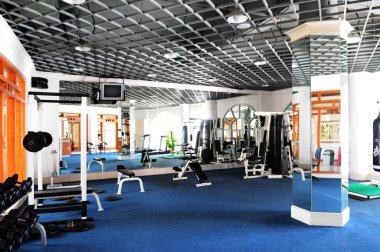 The fitness center