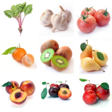 Fruit & vegetables clipart