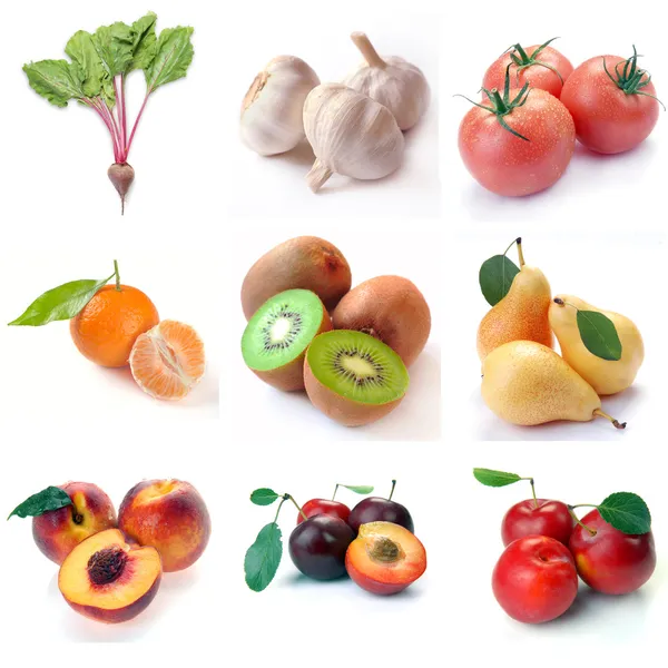 Frutas e produtos hortícolas — Fotografia de Stock