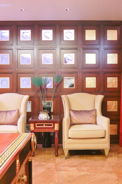 中国风格的私人办公室 图库图片