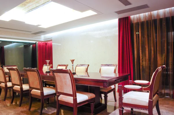 Čínský styl zasedací místnosti Royalty Free Stock Obrázky