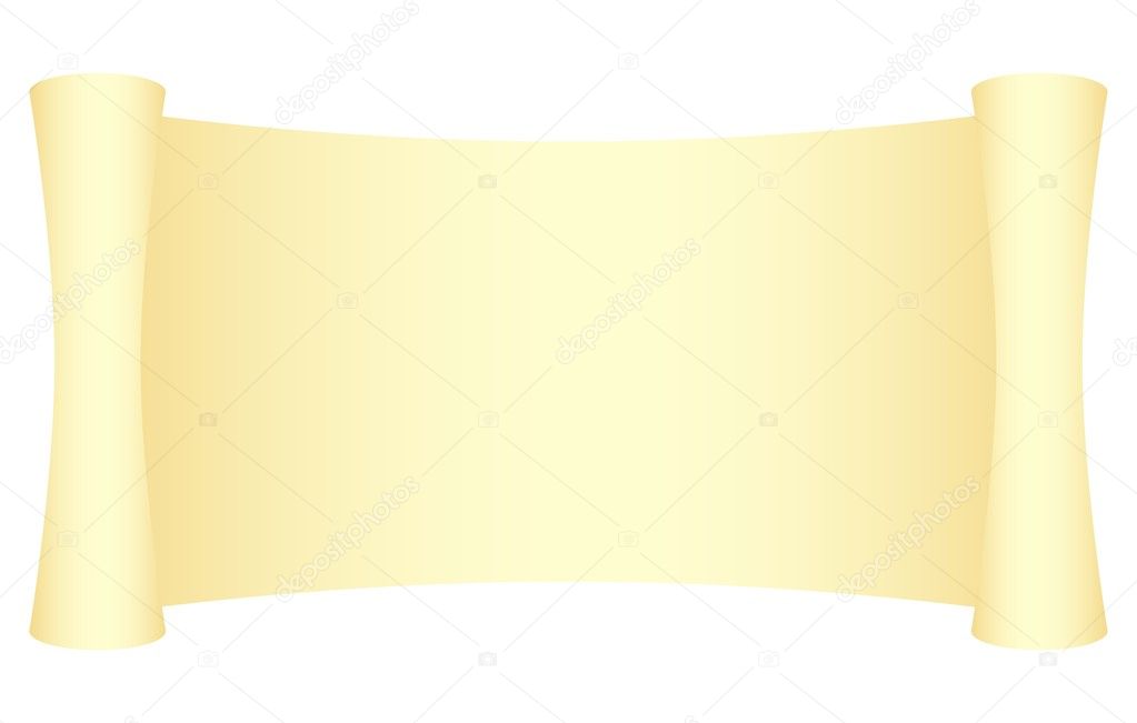 Yellow scroll