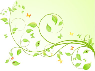 Plant background clipart