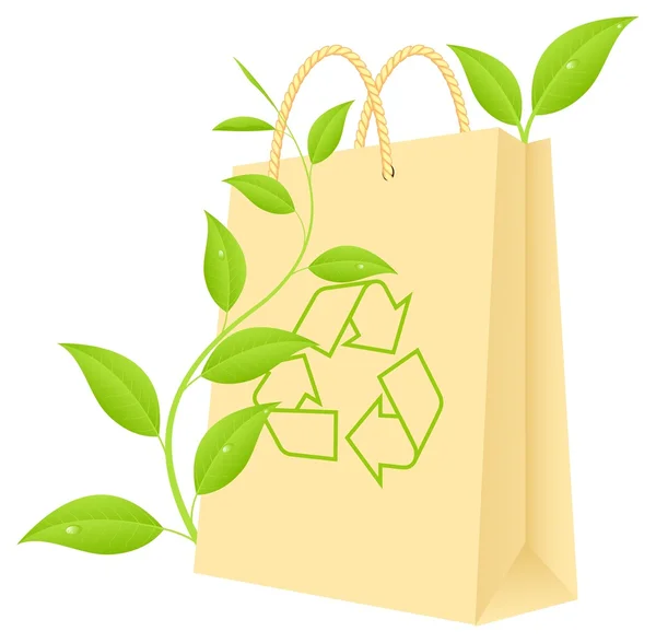 Πράσινο πακέτο — Διανυσματικό Αρχείο