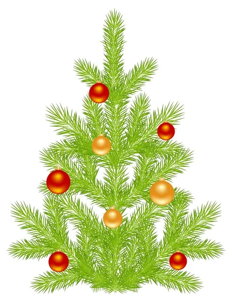 Árbol de Navidad — Vector de stock