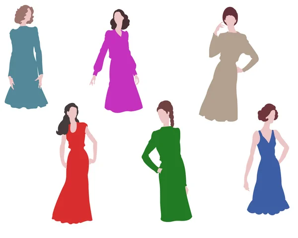 Женщина и мода — стоковый вектор