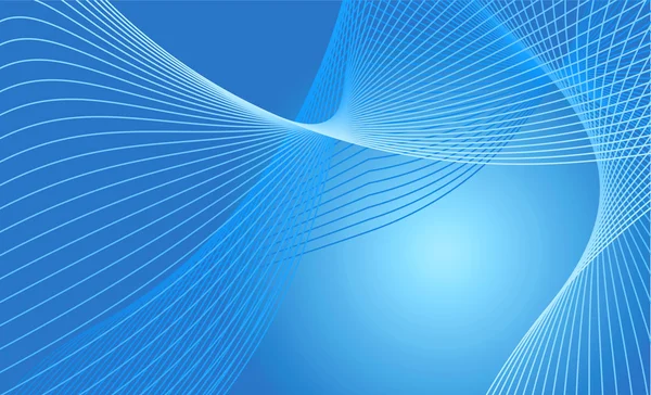 Lignes bleues — Image vectorielle