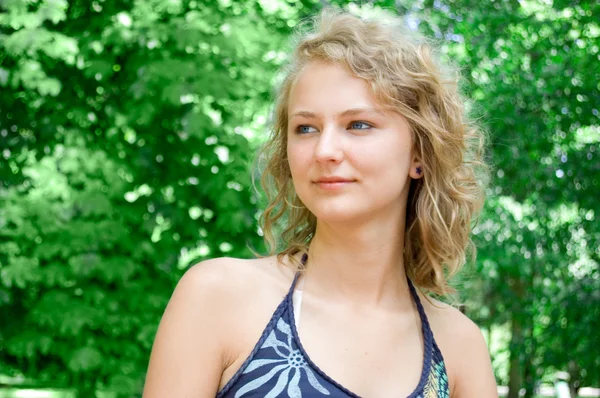 stock image Young girl.