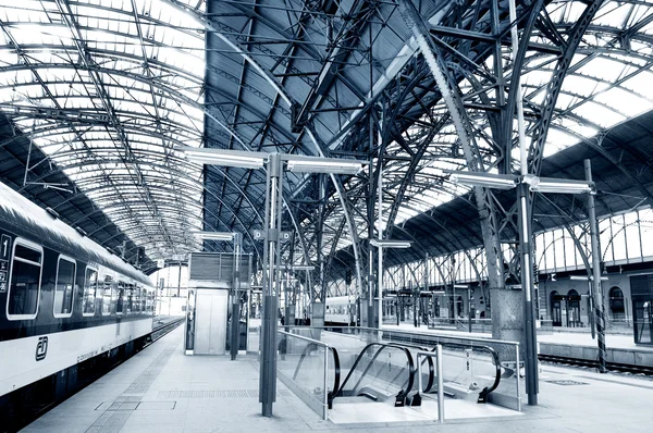 Железнодорожная станция . — стоковое фото