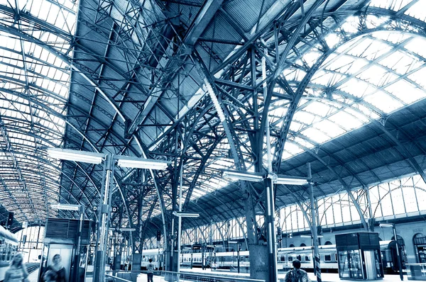 Railway station. — Stock Photo, Image