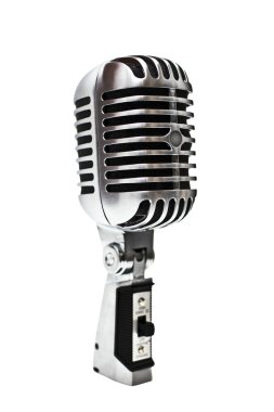 Microphone On a White Background clipart