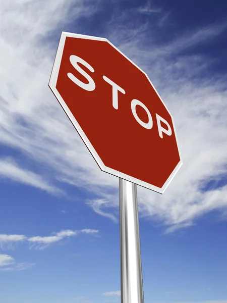 STOP Sign — Stock Photo, Image
