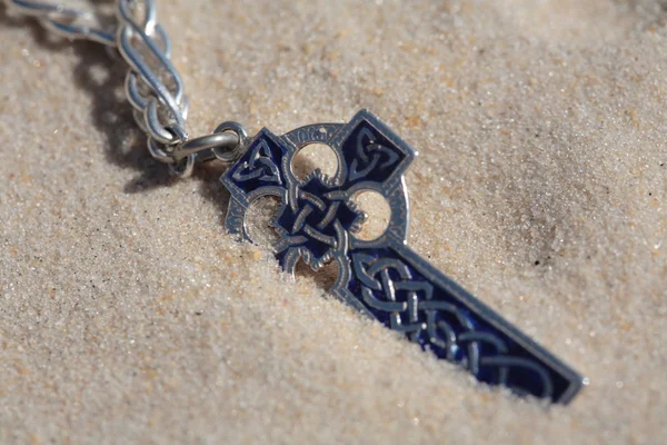 stock image Cross and the Sand