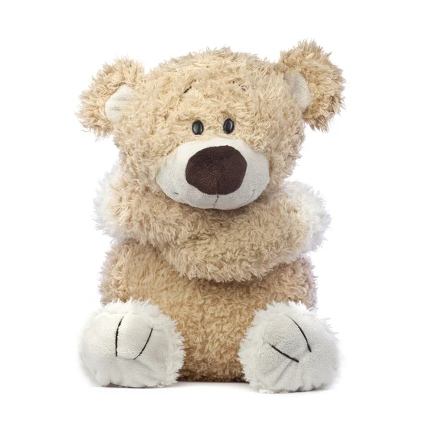 悲伤和孤独的玩具熊 — 图库照片