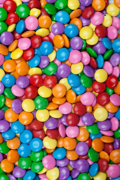 Kolorowe cukierki czekoladowe — Zdjęcie stockowe