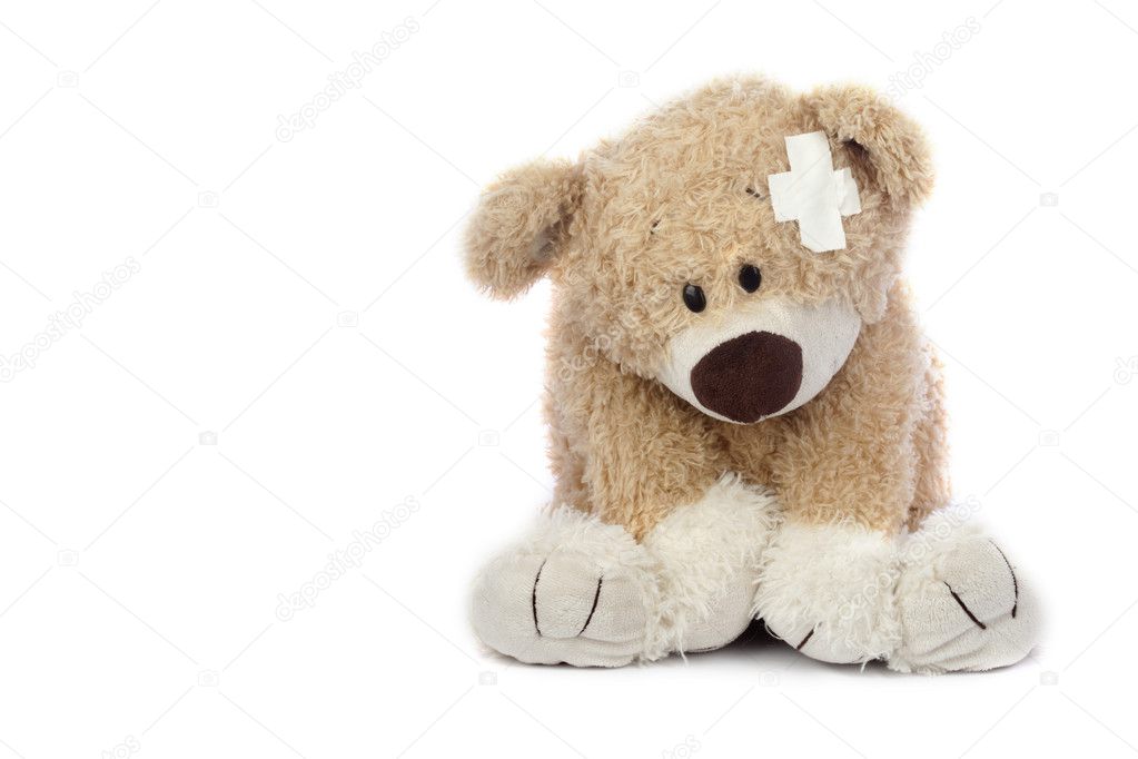 Hurt Teddy Bear