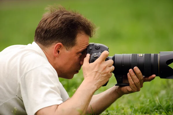 Professional Photographer — Stock Photo, Image