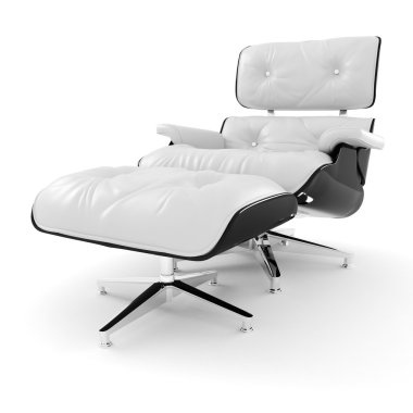 3d arm chair , studio render clipart