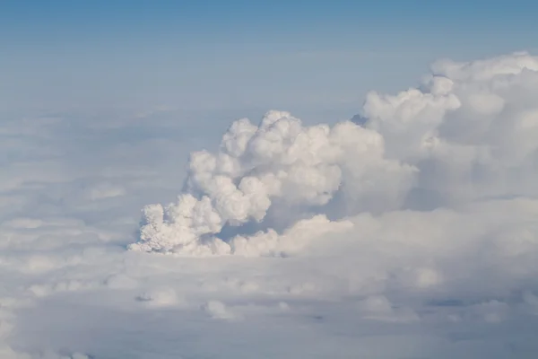 エイヤフィアトラヨークトル氷河の火山 airli から見た — ストック写真