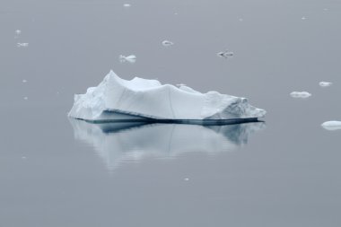 Mirrored Iceberg clipart
