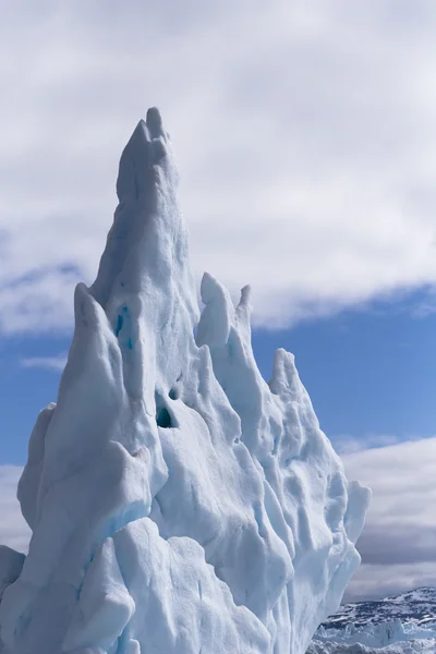 Айсберг скульптура — стокове фото