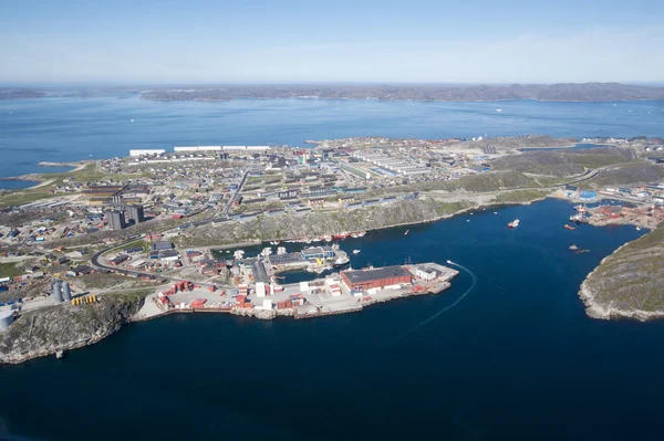 Nuuk city, grönland — Stockfoto