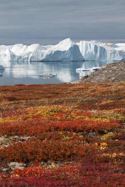 Το kangia icefjord — Φωτογραφία Αρχείου