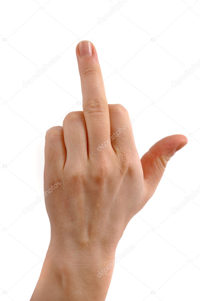 An angry, young man giving the middle finger. Shot during the summer of  2016 in New York City Stock Photo - Alamy