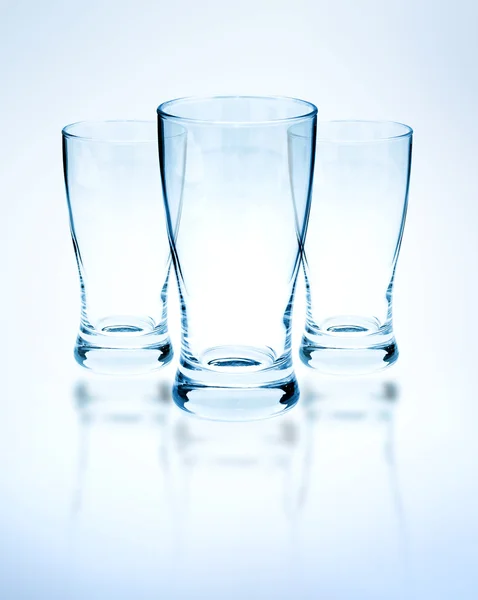 空玻璃杯 — 图库照片