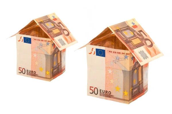 Euro huis — Stockfoto
